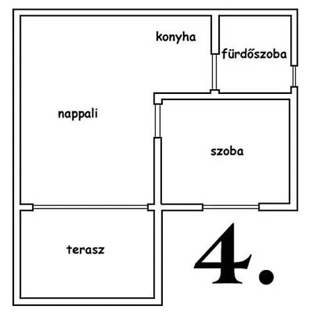 Apartamento House And Apts. In Balaton 26303 *